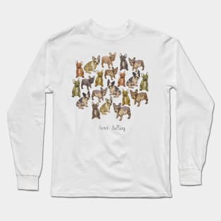 french bulldog gang Long Sleeve T-Shirt